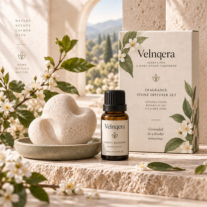 Velnqera Forest Blossom Fragrance Stone Set - product view