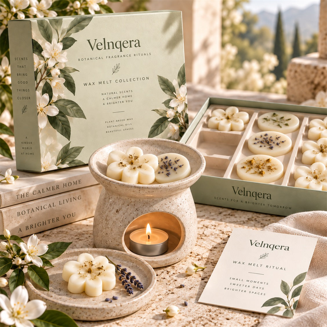 Velnqera Botanical Wax Melt Collection - product view